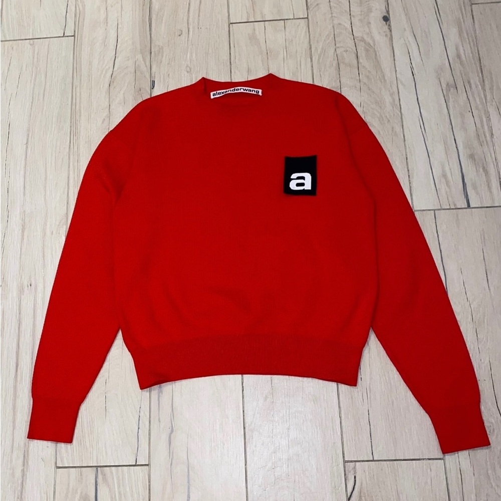 Alexander Wang Red Sweater